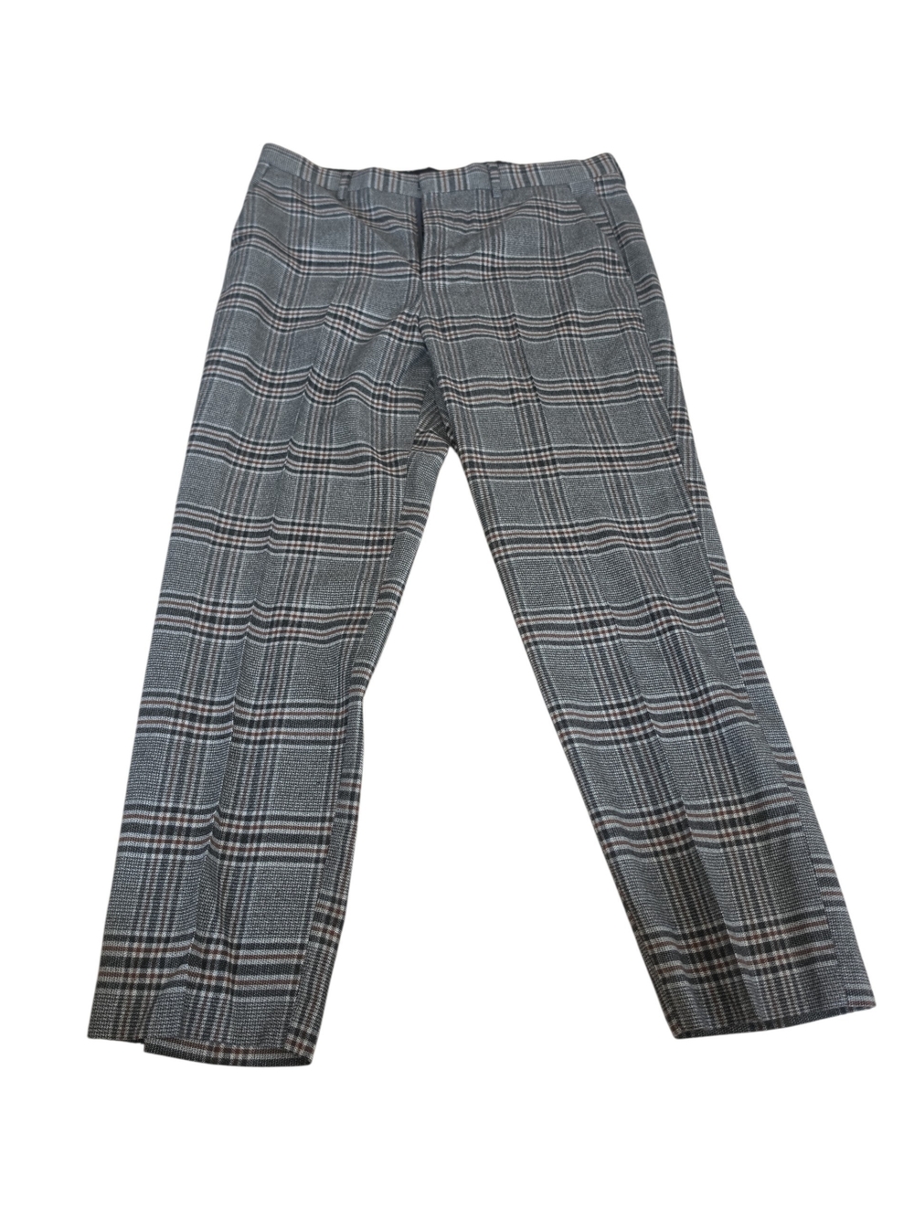 Gray Plaid Men's Dress Pants Express